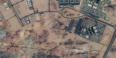 100 mile city in saudi arabia|These exclusive satellite images show that Saudi Arabia’s sci.